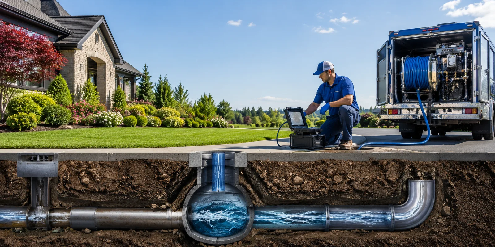 Drainage restoration information for Port Washington, WI